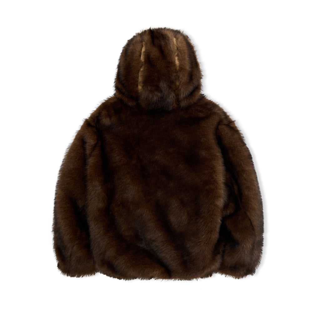 Fur Hoodie [Brown]