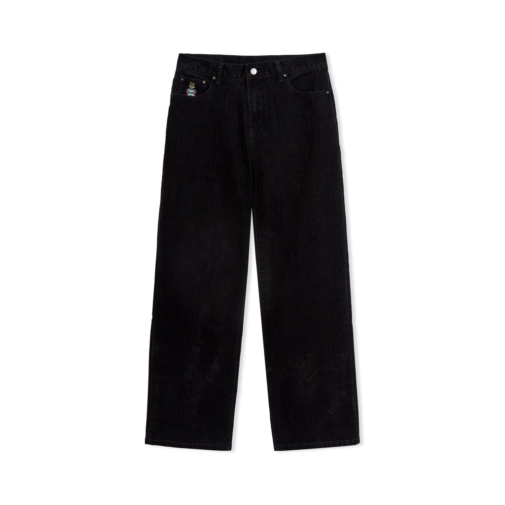 Washed Doves Sueded Denim [Black]