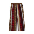 Striped Face Patchwork Suit Bottom [Multi]