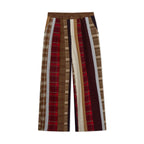 Striped Face Patchwork Suit Bottom [Multi]
