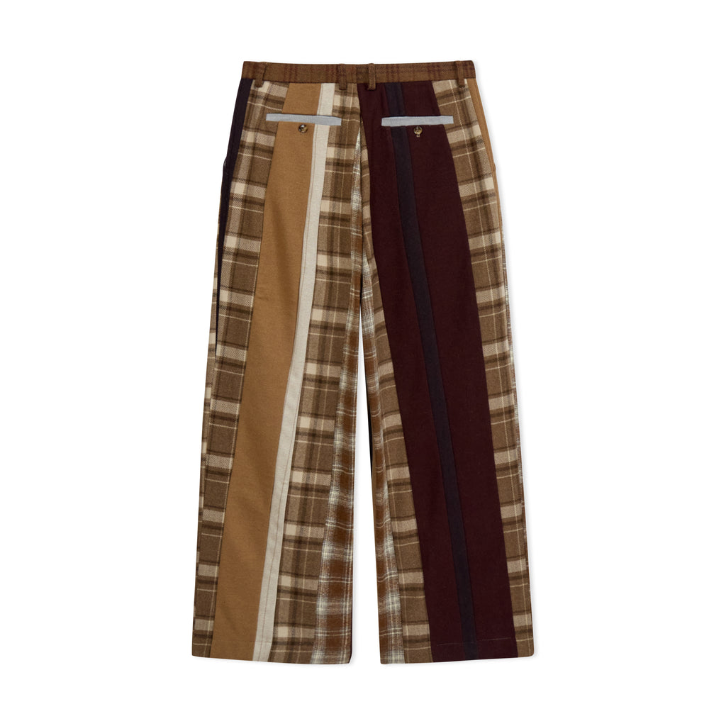 Striped Face Patchwork Suit Bottom [Multi]