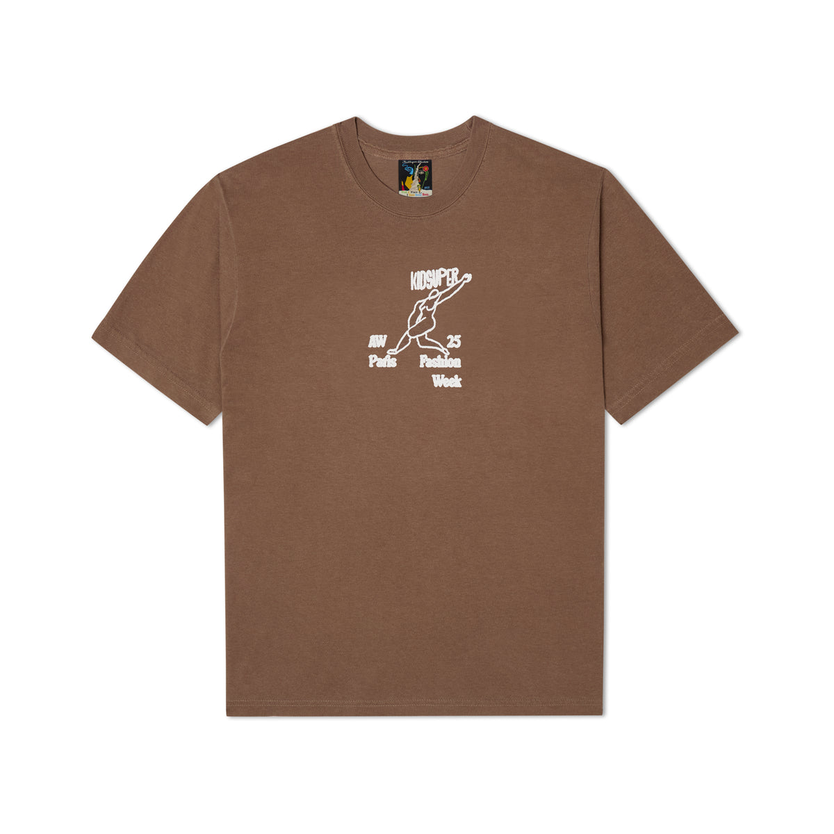 Dancing in Paris Tee [Brown] - KidSuper
