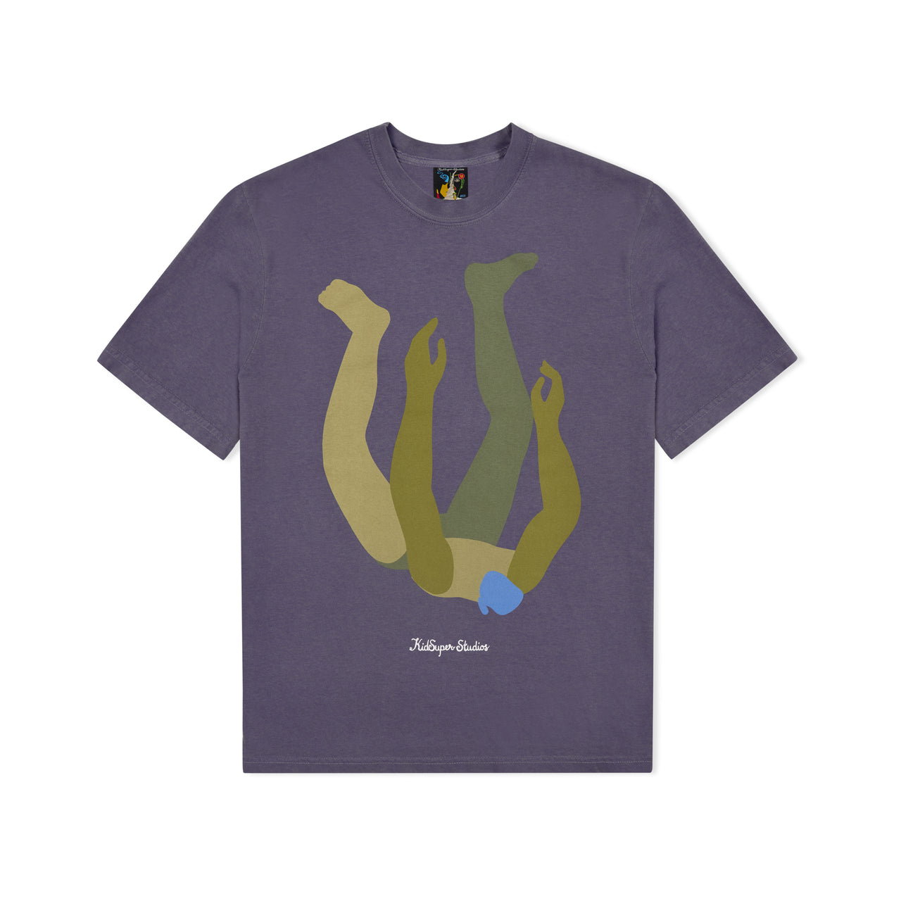 Falling Man Tee [Purple]