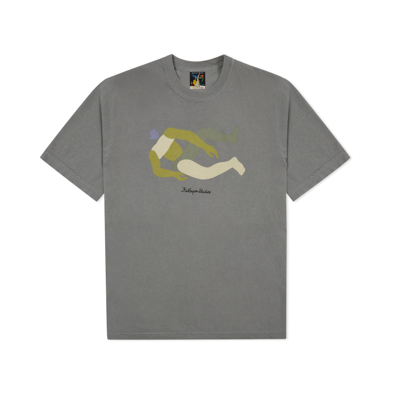 Lounging Person Tee [Grey]
