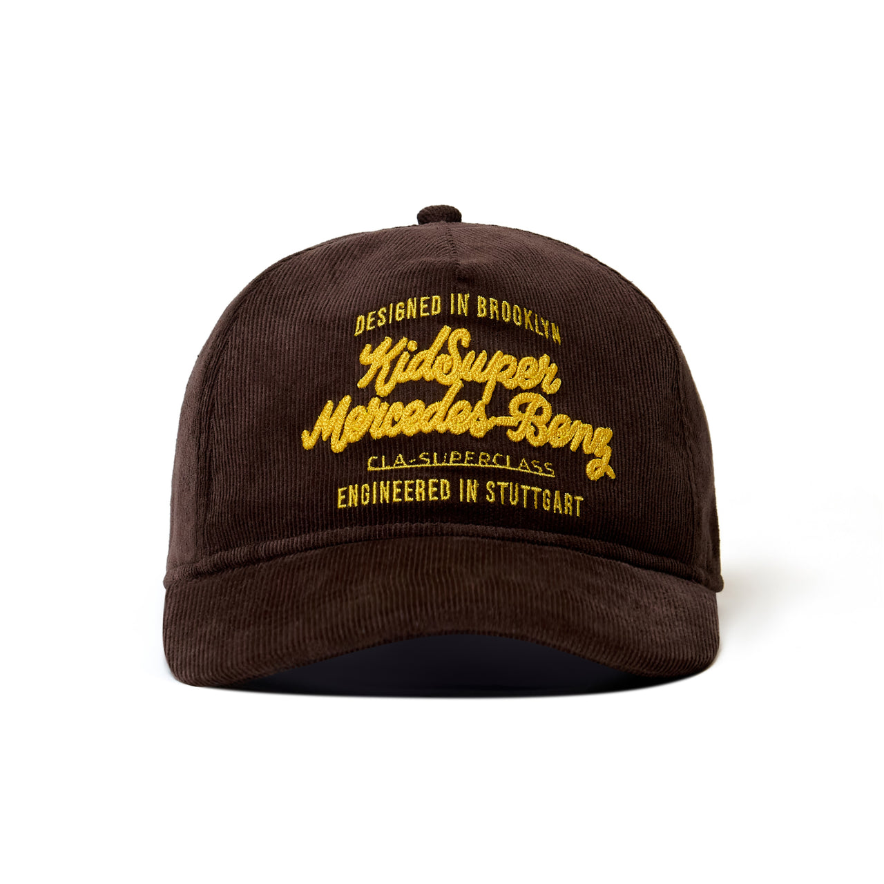 KidSuper X Mercedes-Benz Chainstitch hat [Brown]