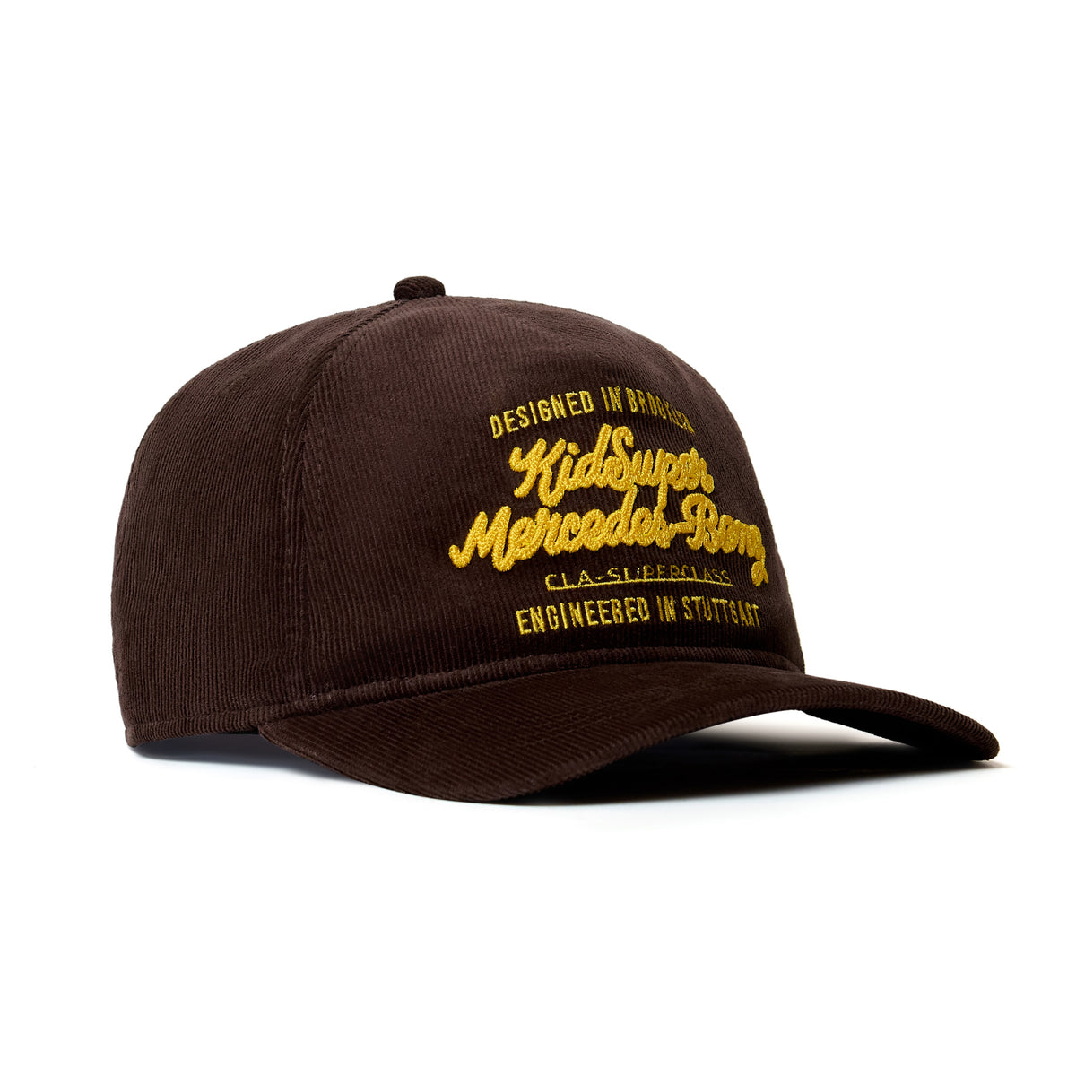 KidSuper X Mercedes-Benz Chainstitch hat [Brown]