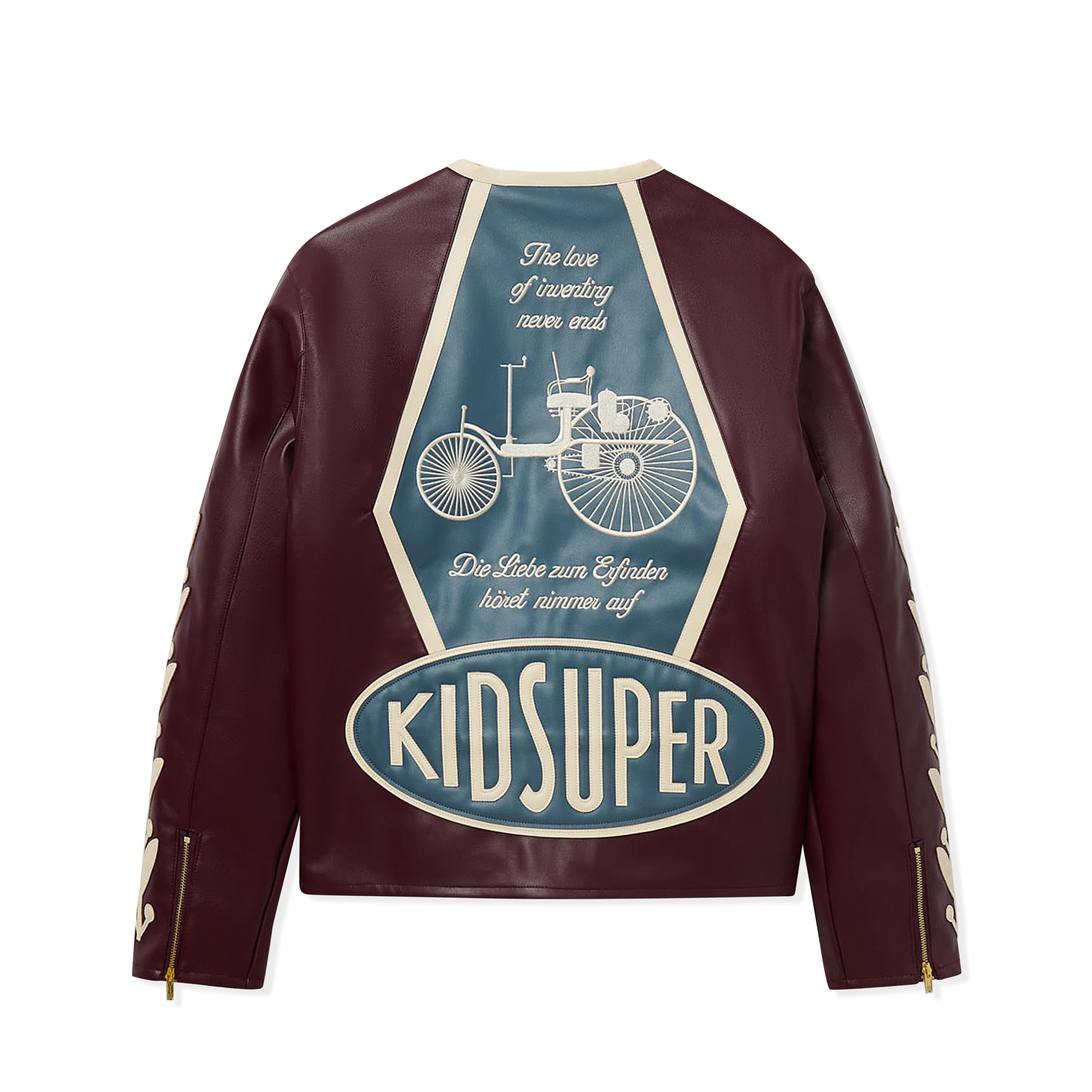 KidSuper X Mercedes-Benz Racer Jacket [Burgundy]