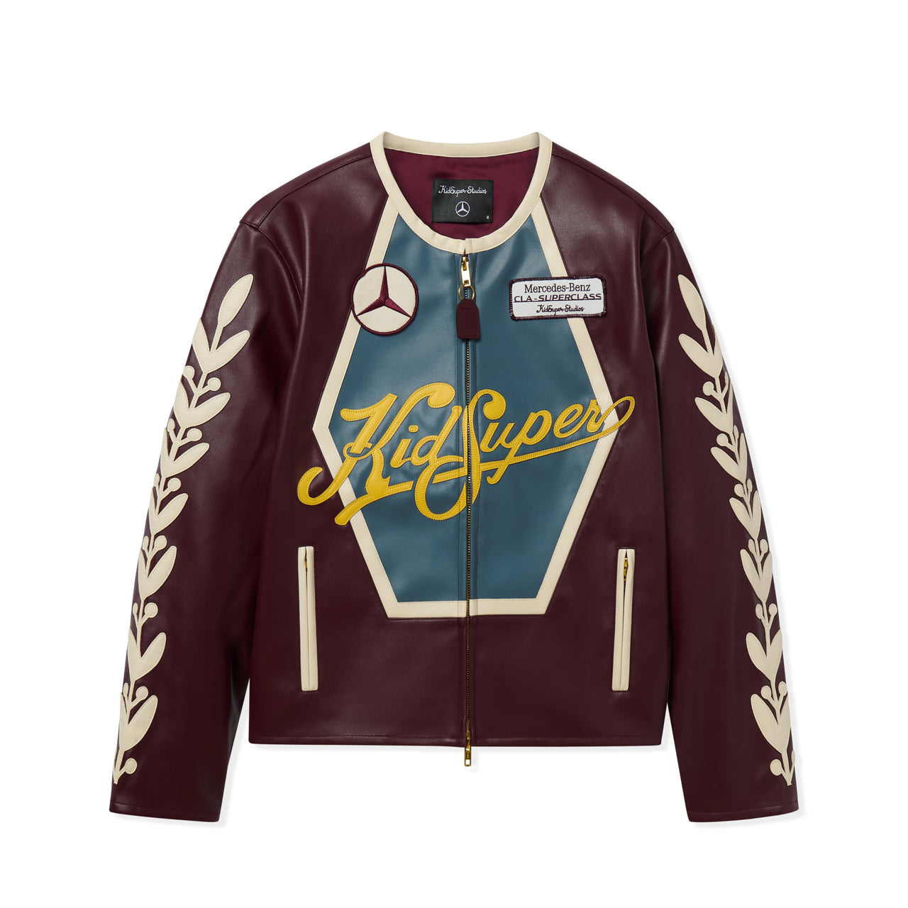 KidSuper X Mercedes Benz Racer Jacket [Burgundy]