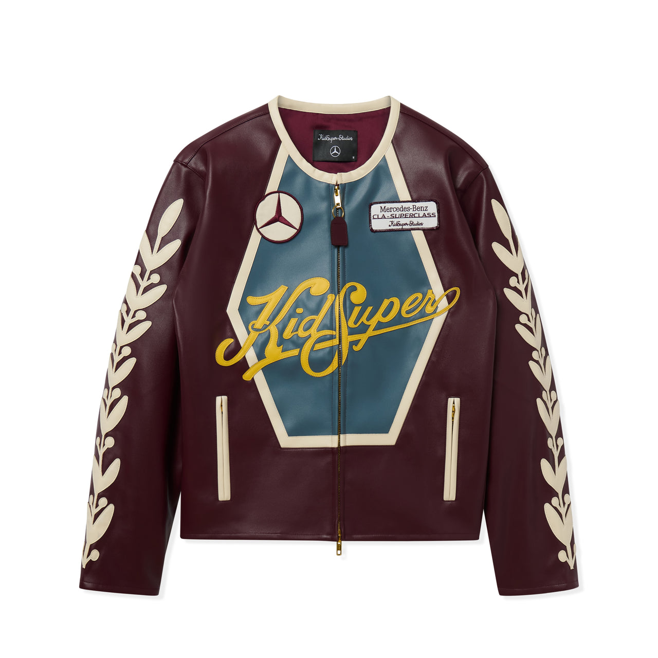 KidSuper X Mercedes-Benz Racer Jacket [Burgundy]