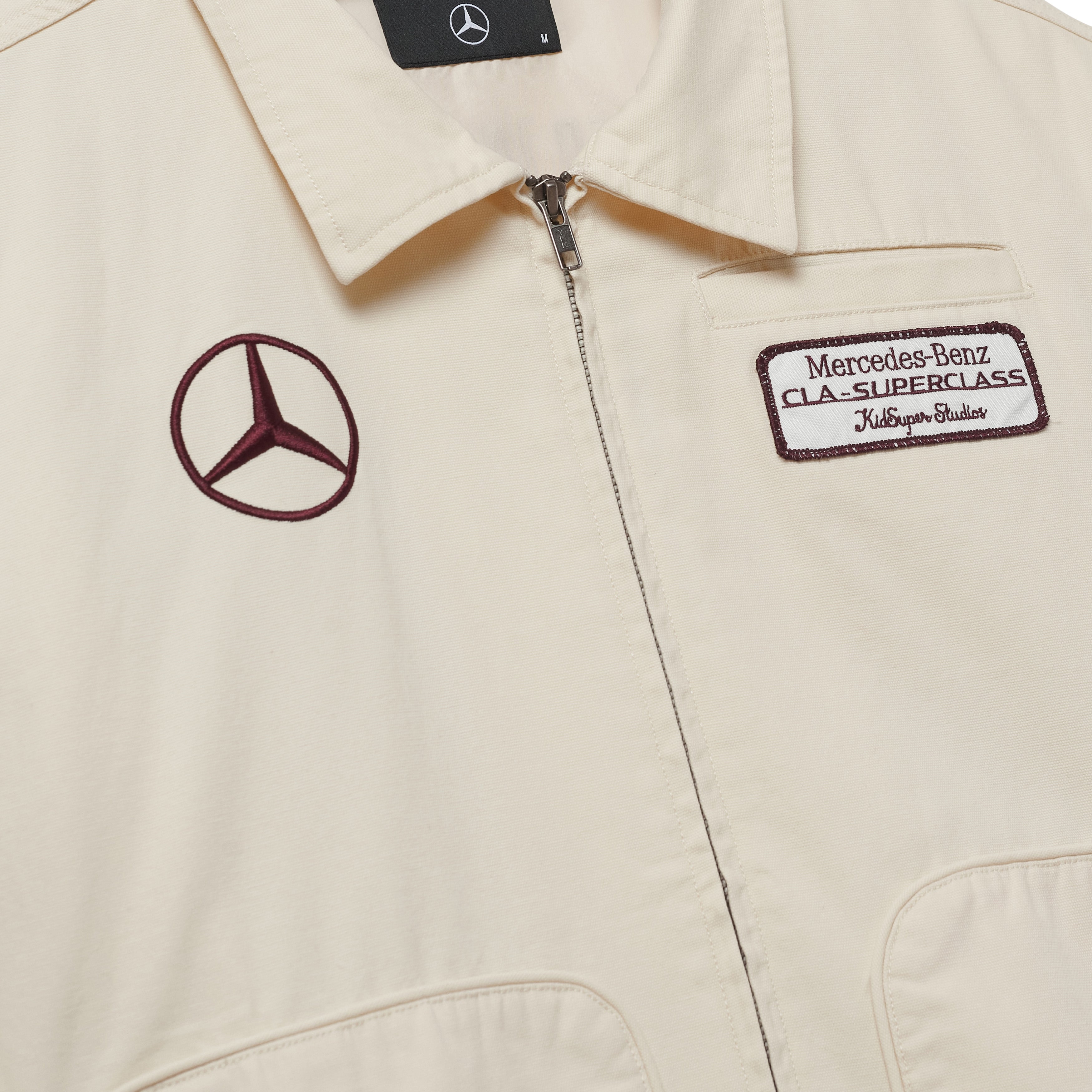KidSuper X Mercedes Benz Work Jacket [Cream]