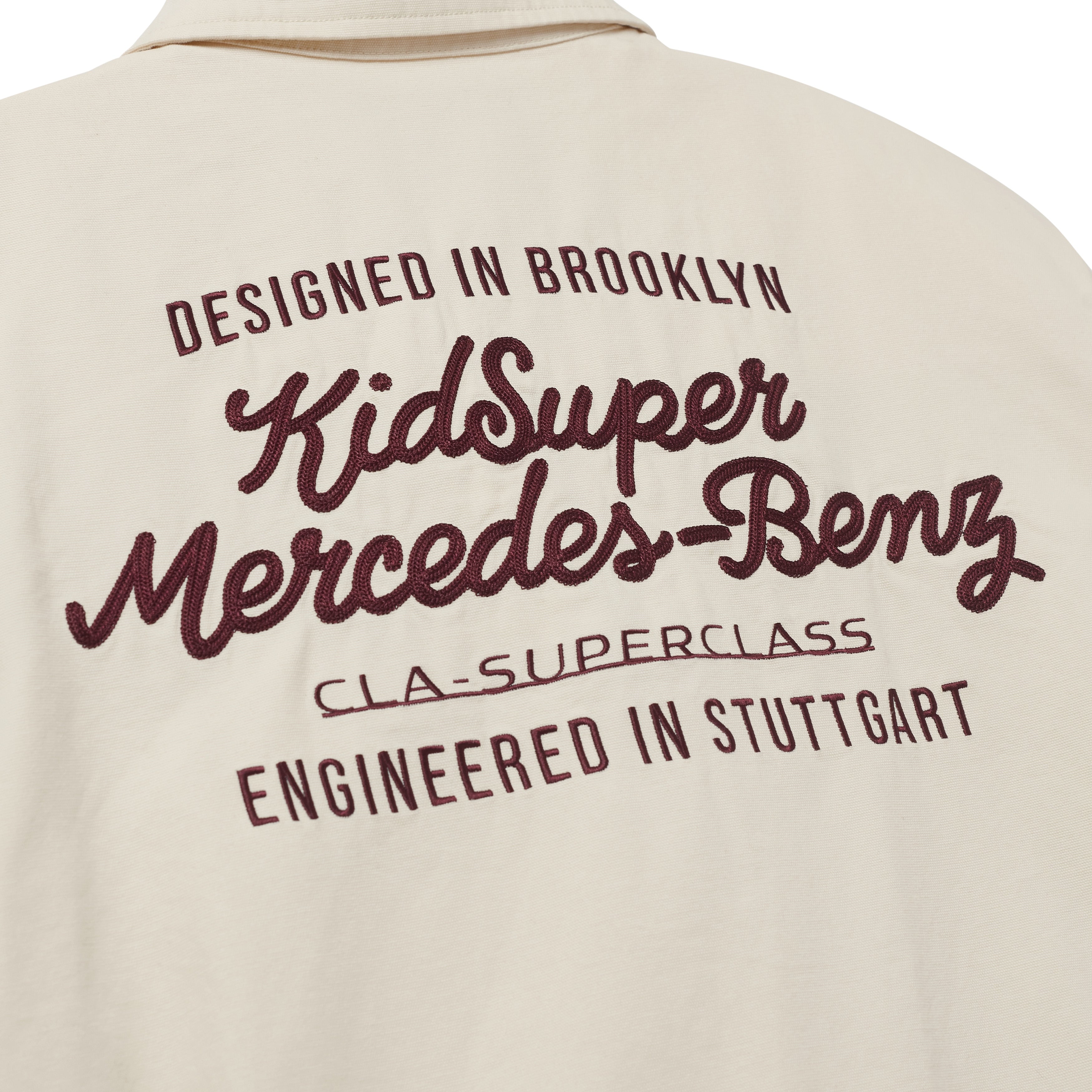 KidSuper X Mercedes Benz Work Jacket [Cream]