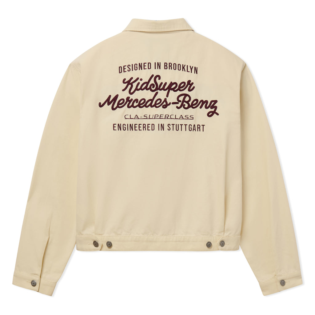 KidSuper X Mercedes-Benz  Work Jacket [Cream]