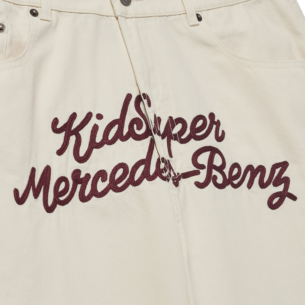 KidSuper X Mercedes-Benz  Work Pants [Cream]