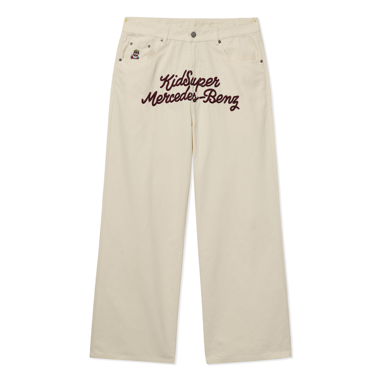 KidSuper X Mercedes Benz Work Pants [Cream]