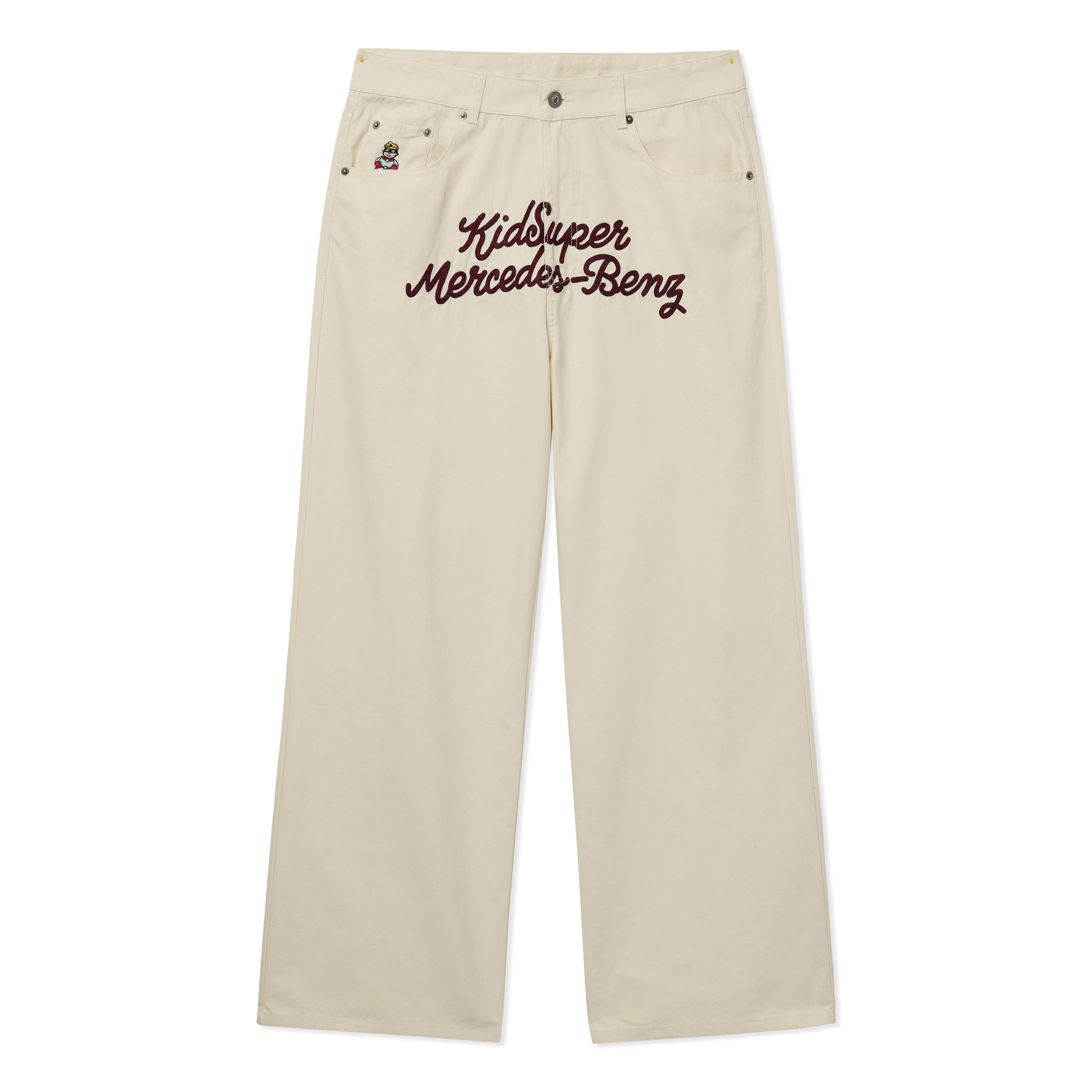KidSuper X Mercedes-Benz  Work Pants [Cream]