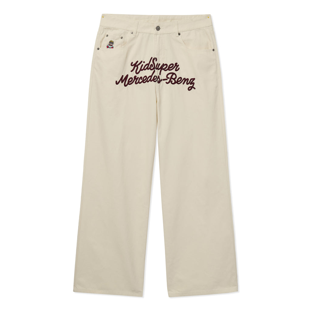 KidSuper X Mercedes-Benz  Work Pants [Cream]