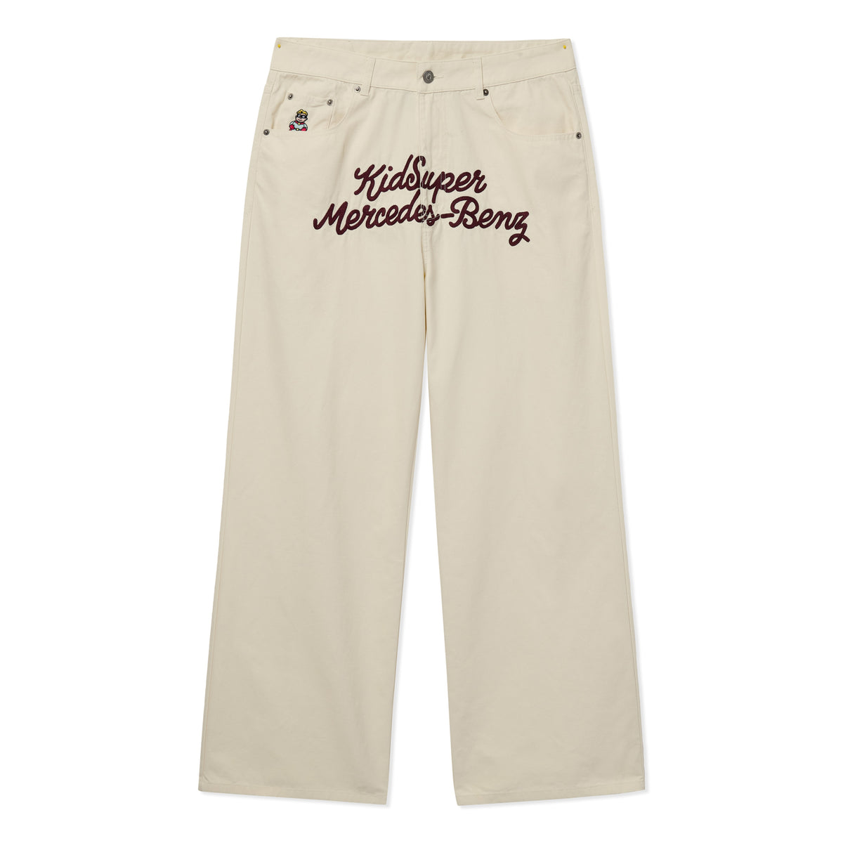 KidSuper X Mercedes-Benz  Work Pants [Cream]