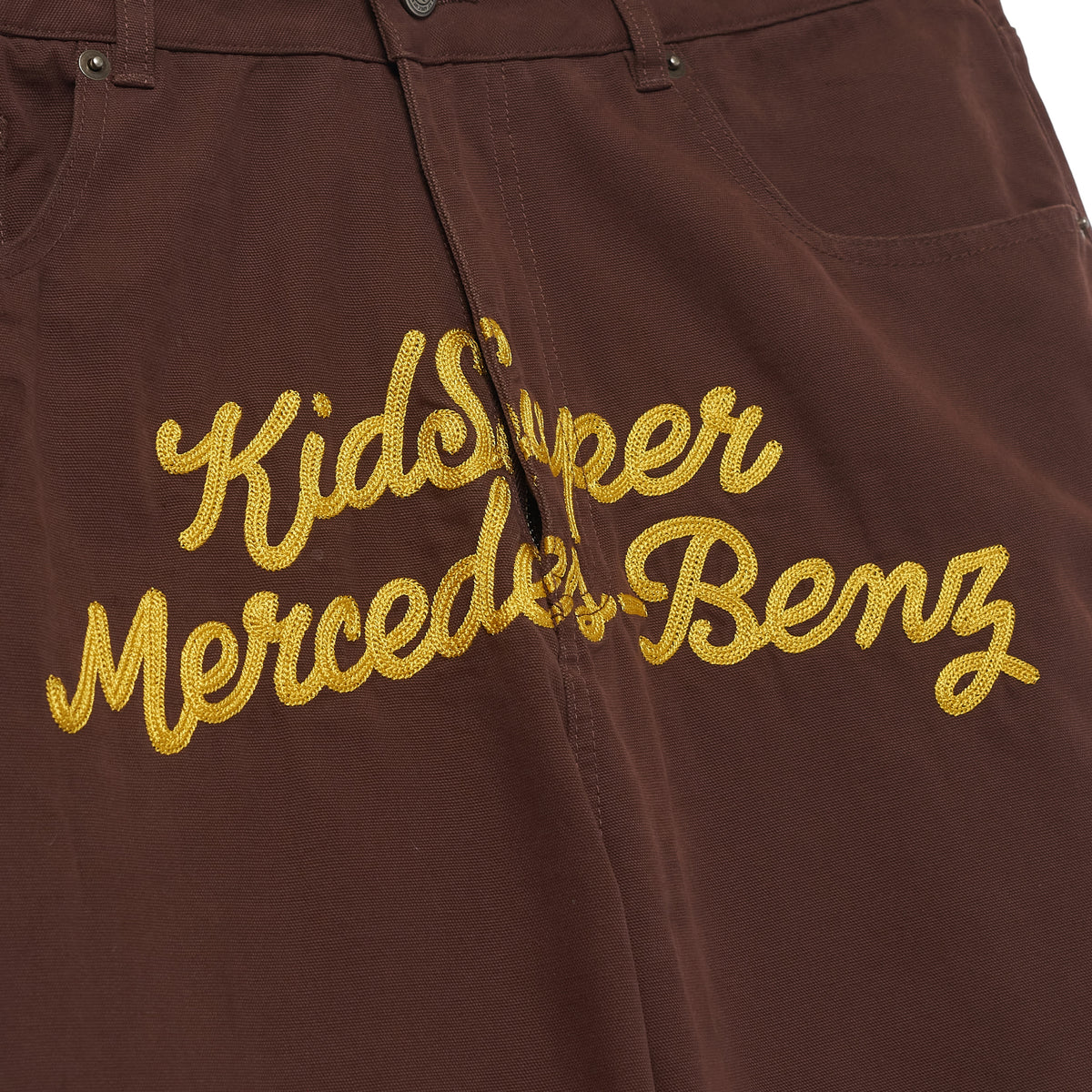 KidSuper X Mercedes-Benz  Work Pants [Brown]