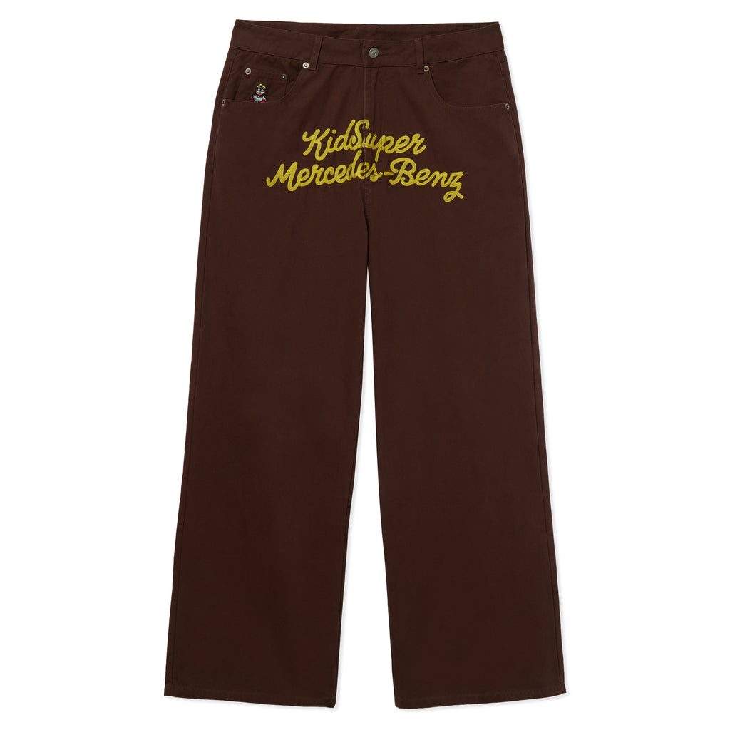 KidSuper X Mercedes-Benz  Work Pants [Brown]