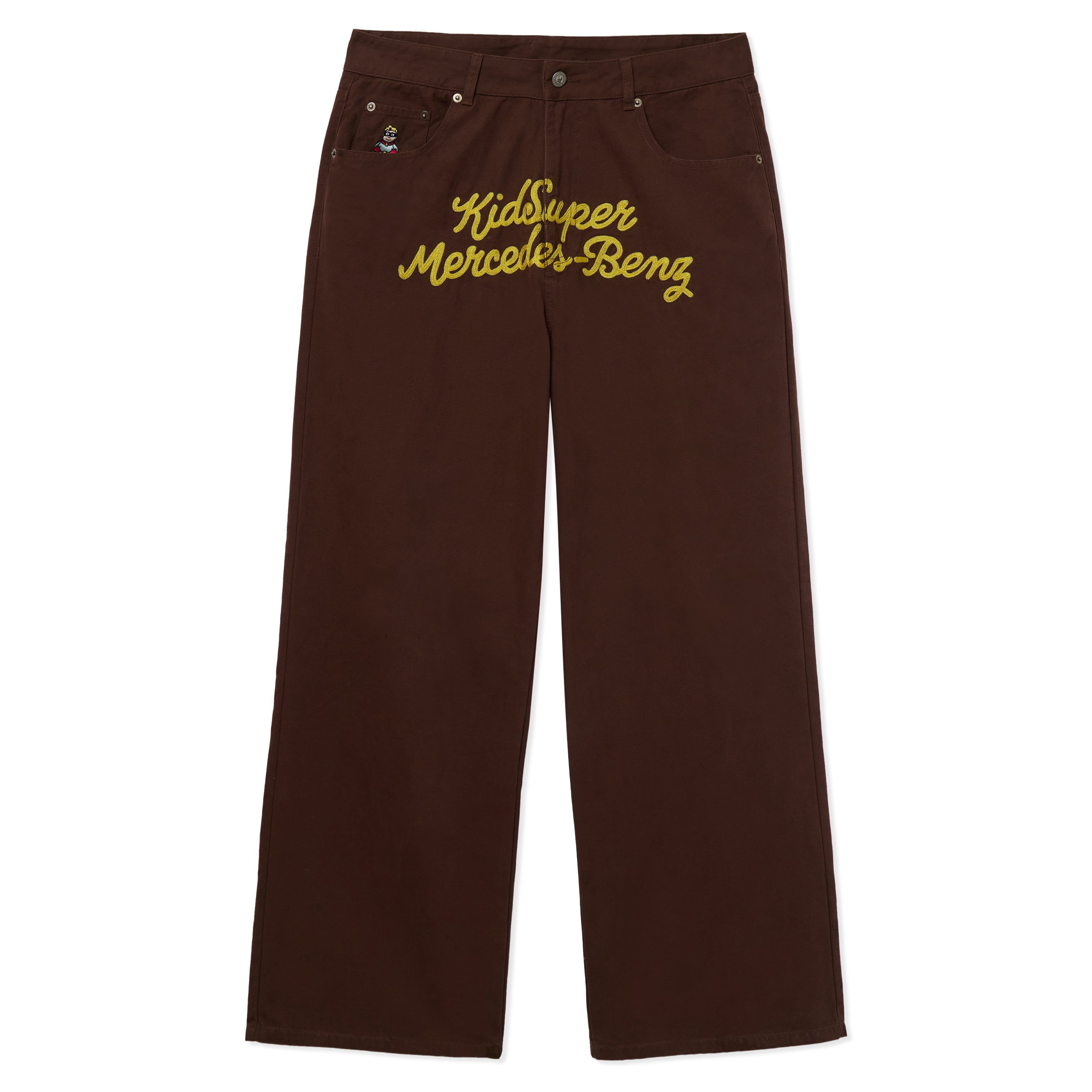 KidSuper X Mercedes-Benz  Work Pants [Brown]