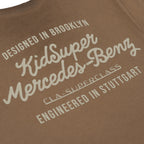 KidSuper X Mercedes-Benz Washed Tee [Washed Brown]