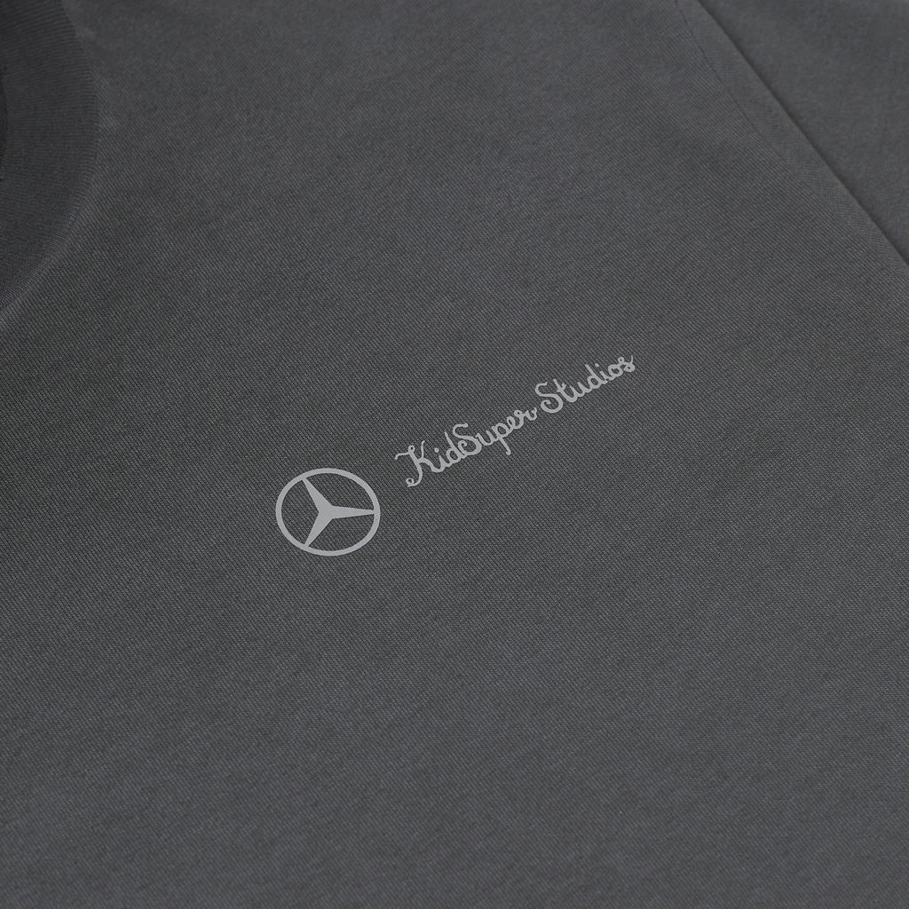 KidSuper X Mercedes-Benz Washed tee [Washed Black]