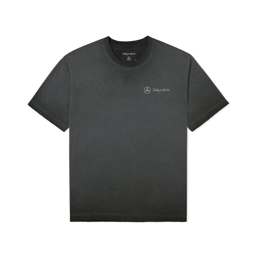 KidSuper X Mercedes-Benz Washed tee [Washed Black]