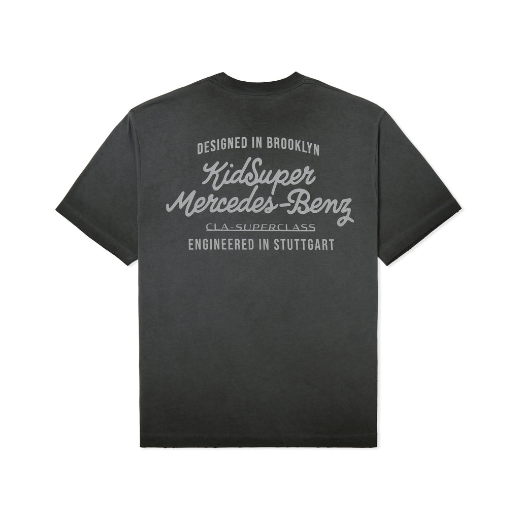 KidSuper X Mercedes-Benz Washed tee [Washed Black]