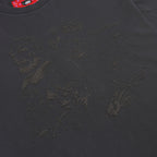 Sketched Faces Tee [Washed Black]