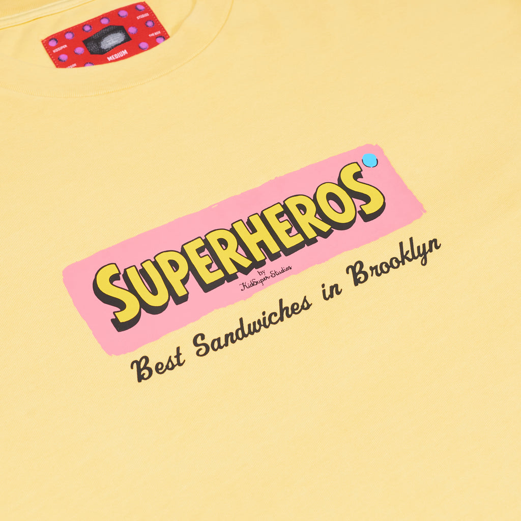 Superheros Tee [Mustard]