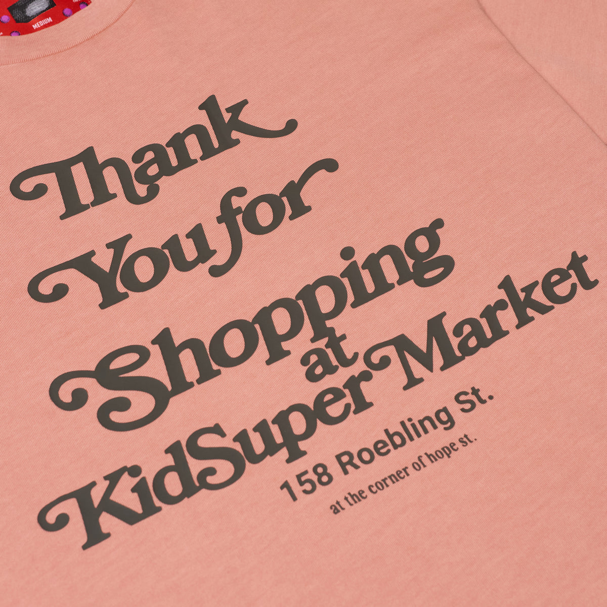 Thank You for Shopping Tee [Dusty Pink], image 2 of 2