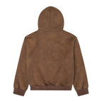 Clayface Face Hoodie [Brown] – back