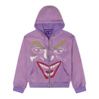 The Joker Face Hoodie [Purple] – front