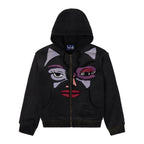 Catwoman Face Hoodie [Black] – front