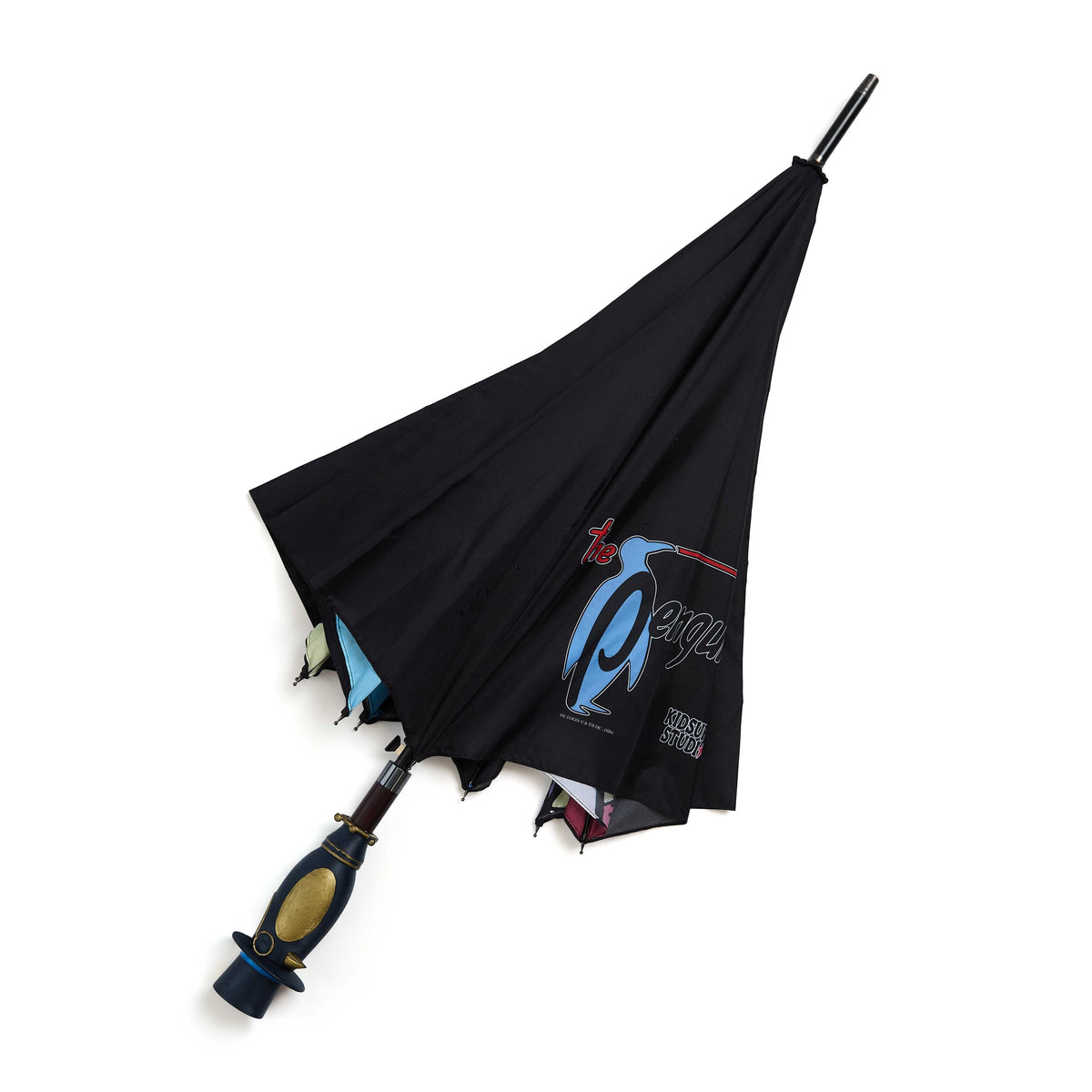 The Penguin Umbrella [Black] – half open
