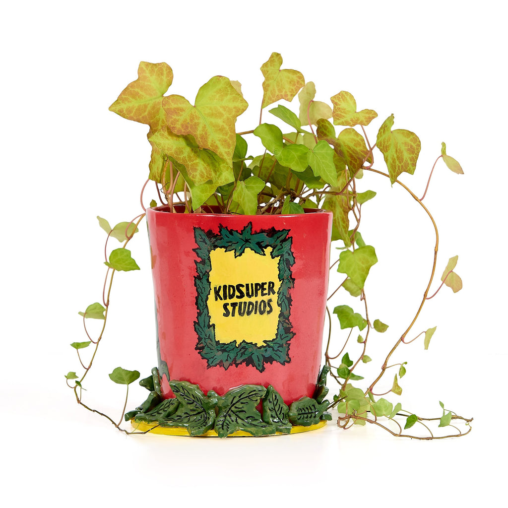 Poison Ivy Planter [Red] – with ivy, alternate
