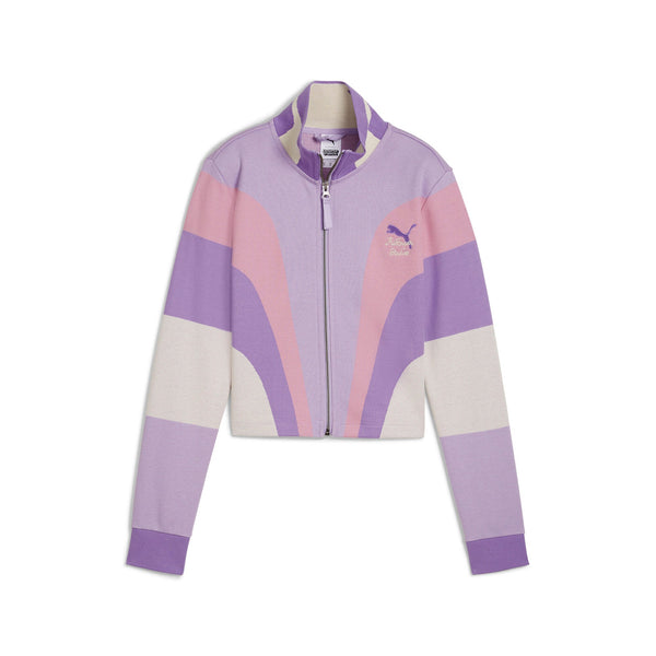 かつきくん着用　PUMA パープル ジップアップジャケット かつきくん着用 PUMA パープル ジップアップジャケット 【公式通販】
