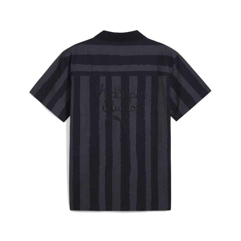 PUMA X KIDSUPER FACE SEERSUCKER SHIRT [New Navy]