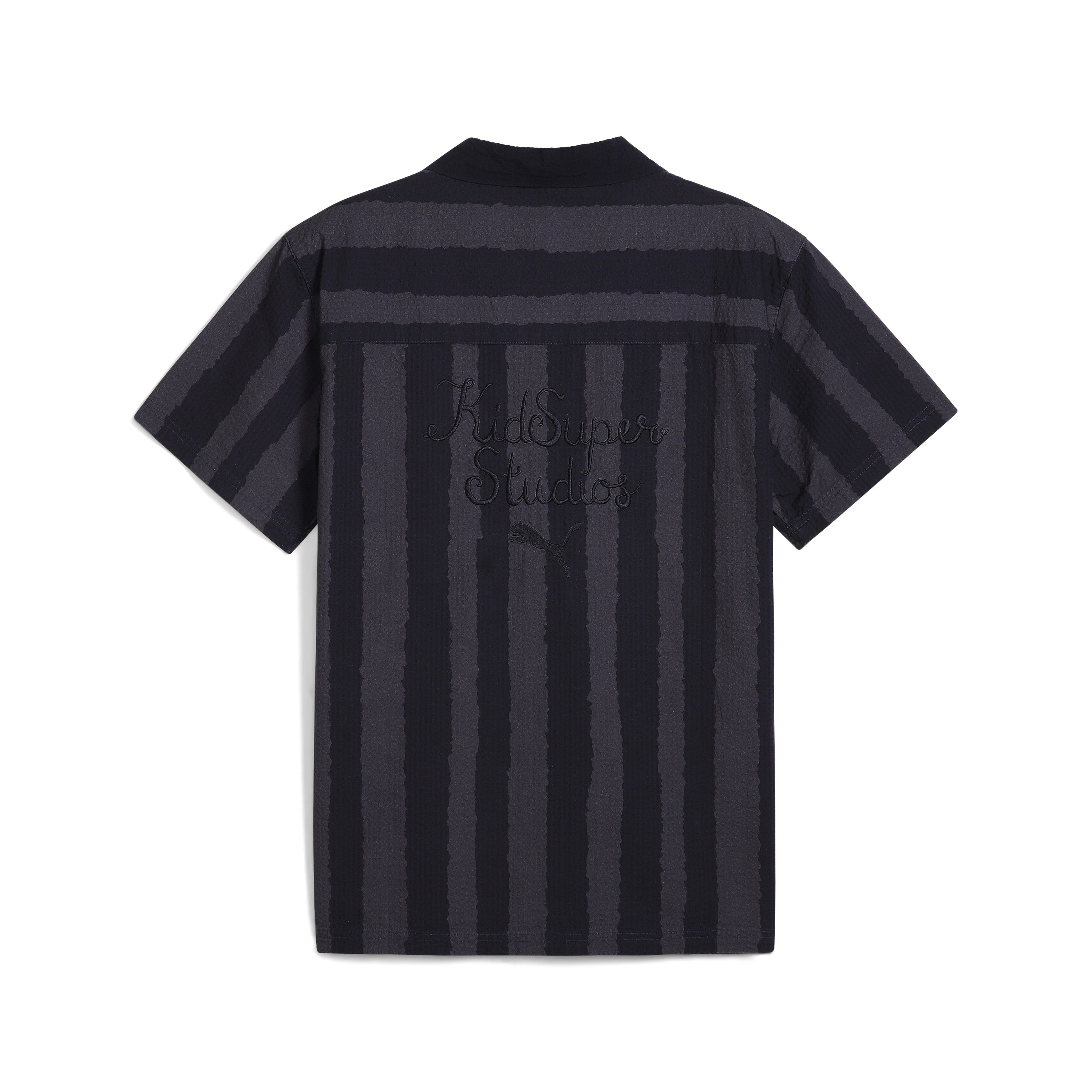 PUMA X KIDSUPER FACE SEERSUCKER SHIRT [New Navy]