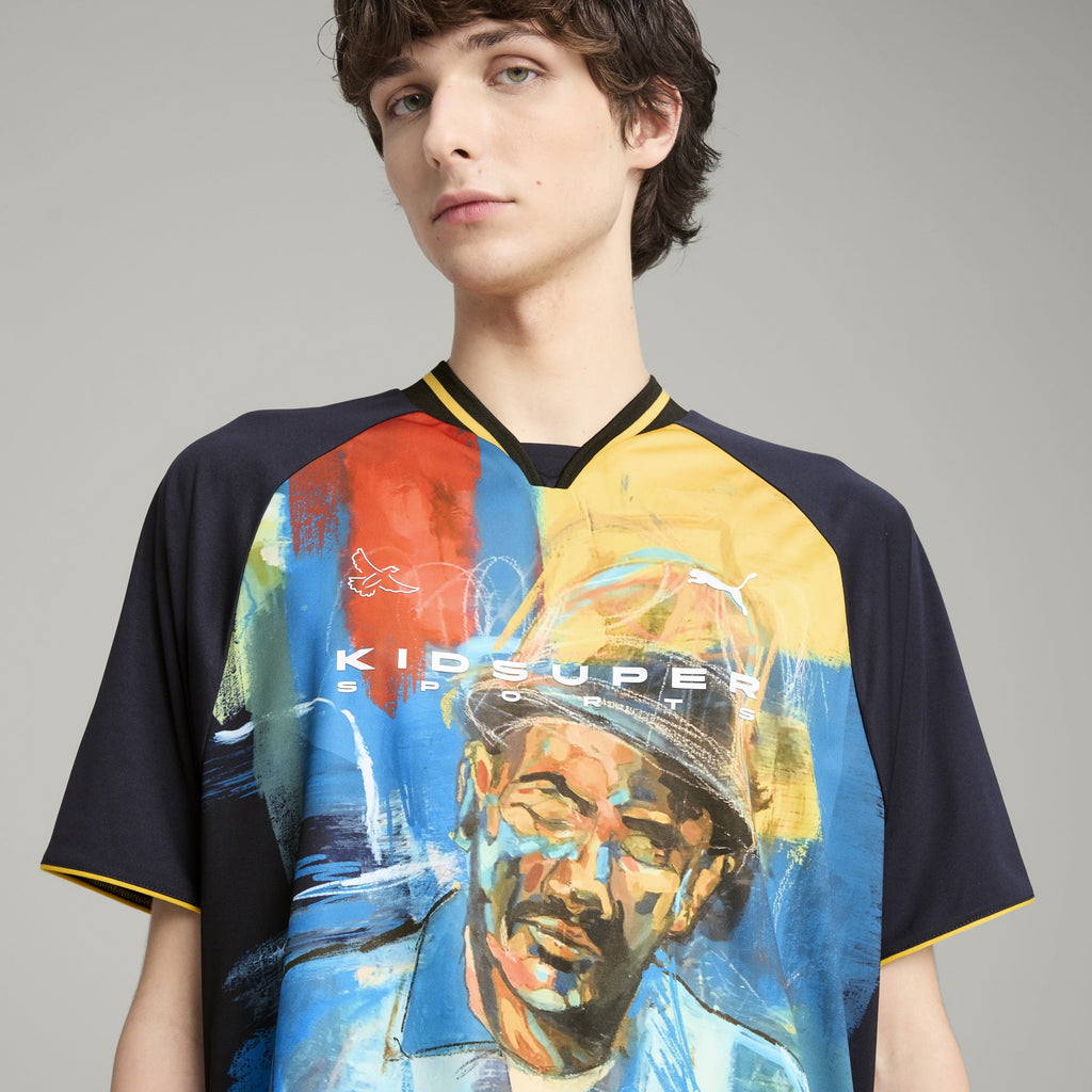 PUMA X KIDSUPER PAINTED JERSEY [New Navy]