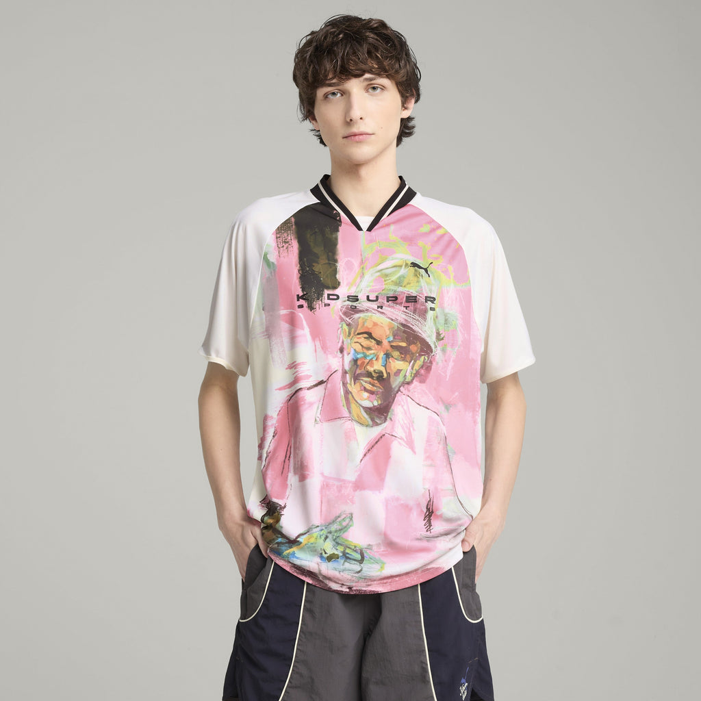 PUMA X KIDSUPER PAINTED JERSEY [Warm White]