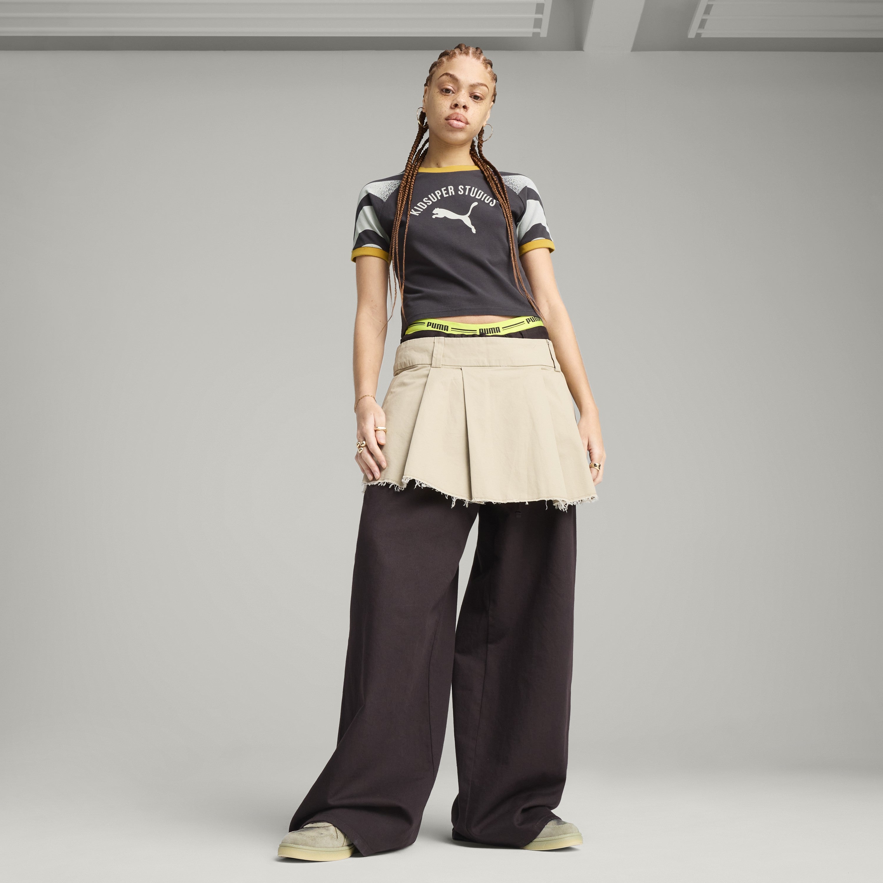 PUMA X KIDSUPER BABY TEE [Dark Coal] - KidSuper