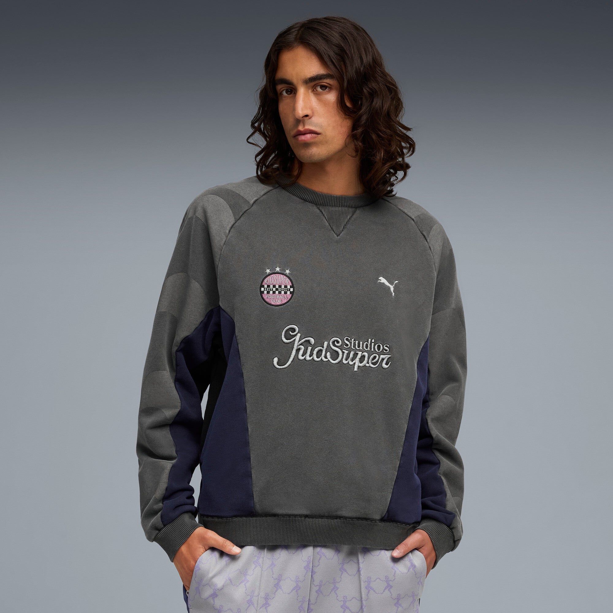 PUMA X KIDSUPER CREW [PUMA Black]