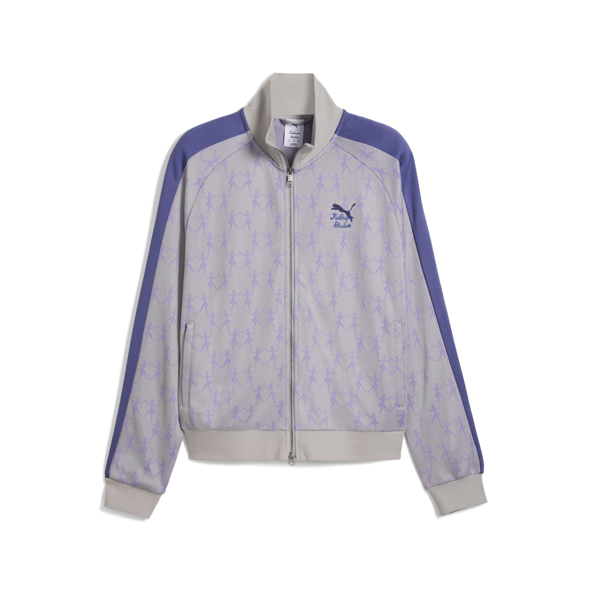 PUMA X KIDSUPER T7 JACKET [Gray Echo/AOP]
