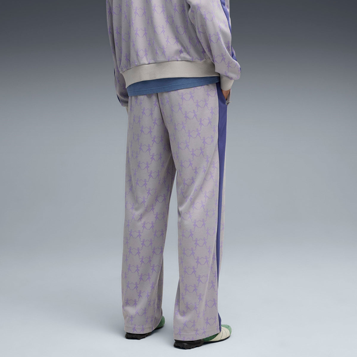 PUMA X KIDSUPER T7 PANTS [Gray Echo/AOP]