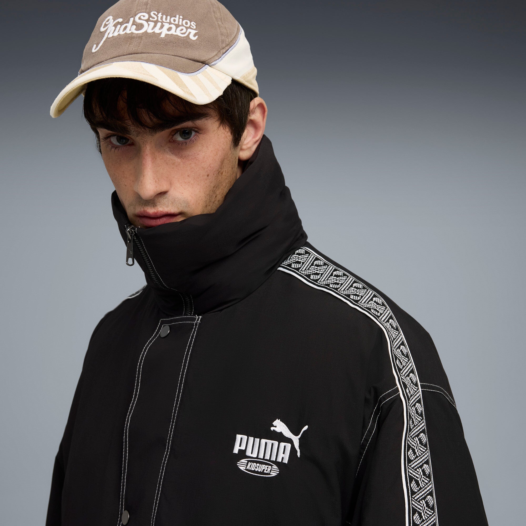 コスタ PUMA x KIDSUPER King Oversized Puffer Jacket [PUMA Black