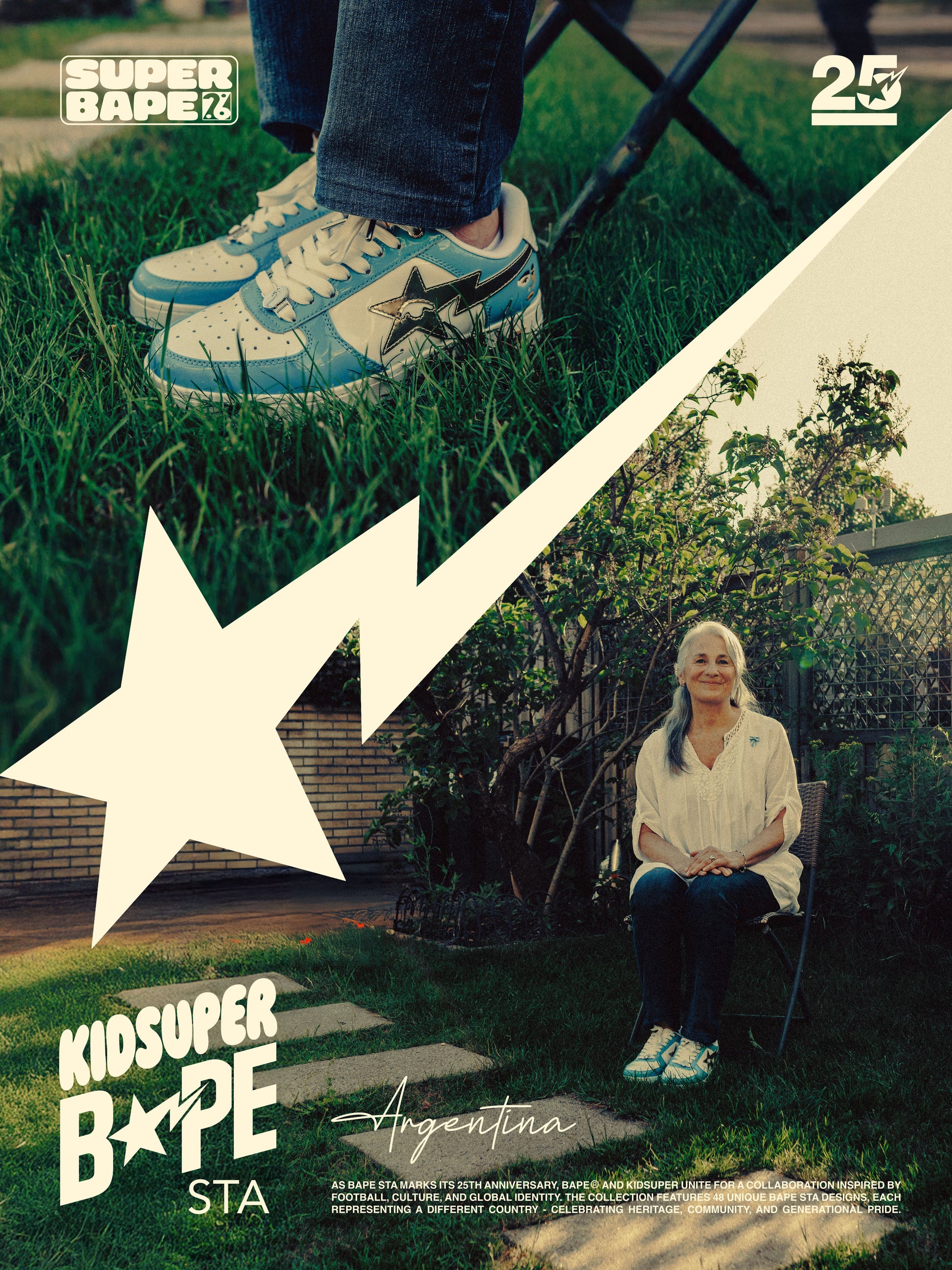 Argentina - KidSuper x BAPE Bapesta 14