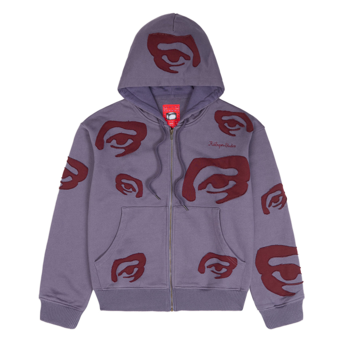 Allover Eye Hoodie [Purple]