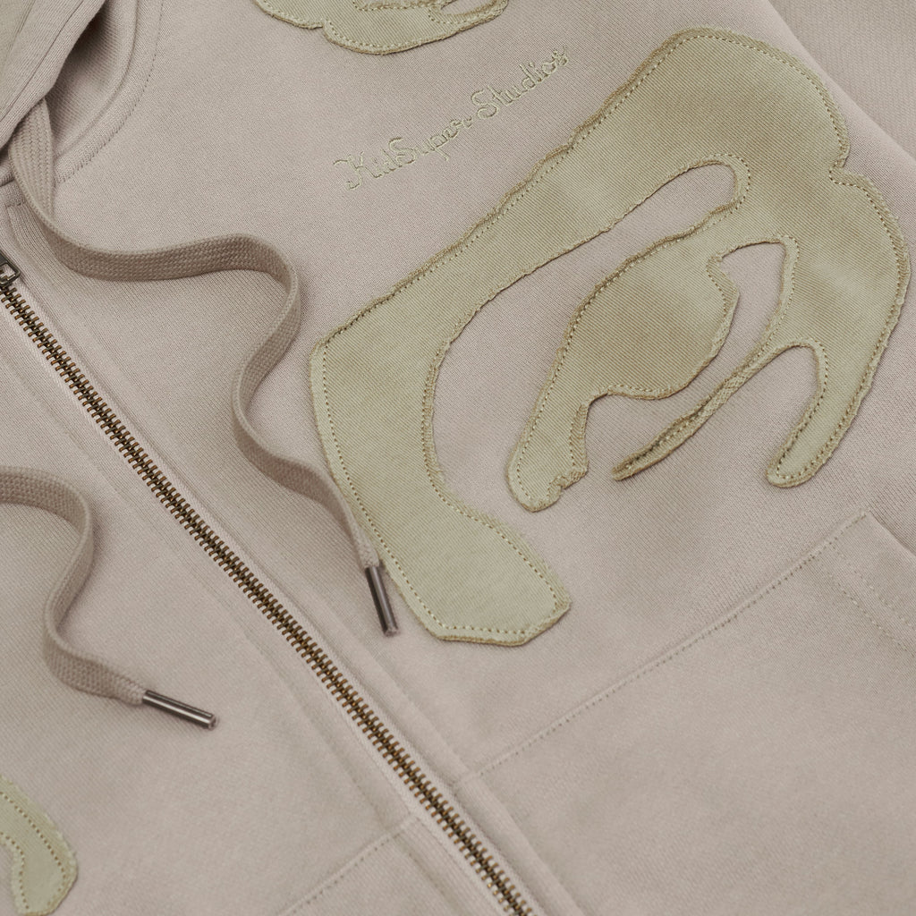 Allover Eye Hoodie [Sand]