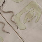 Allover Eye Hoodie [Sand]